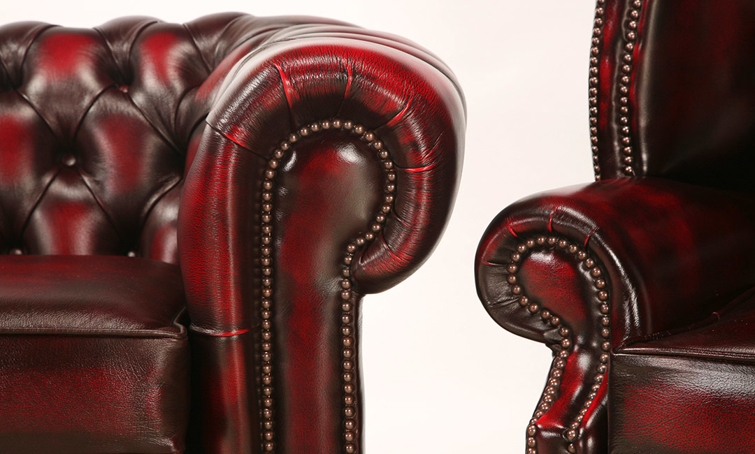 bolton england chesterfield leather sofa