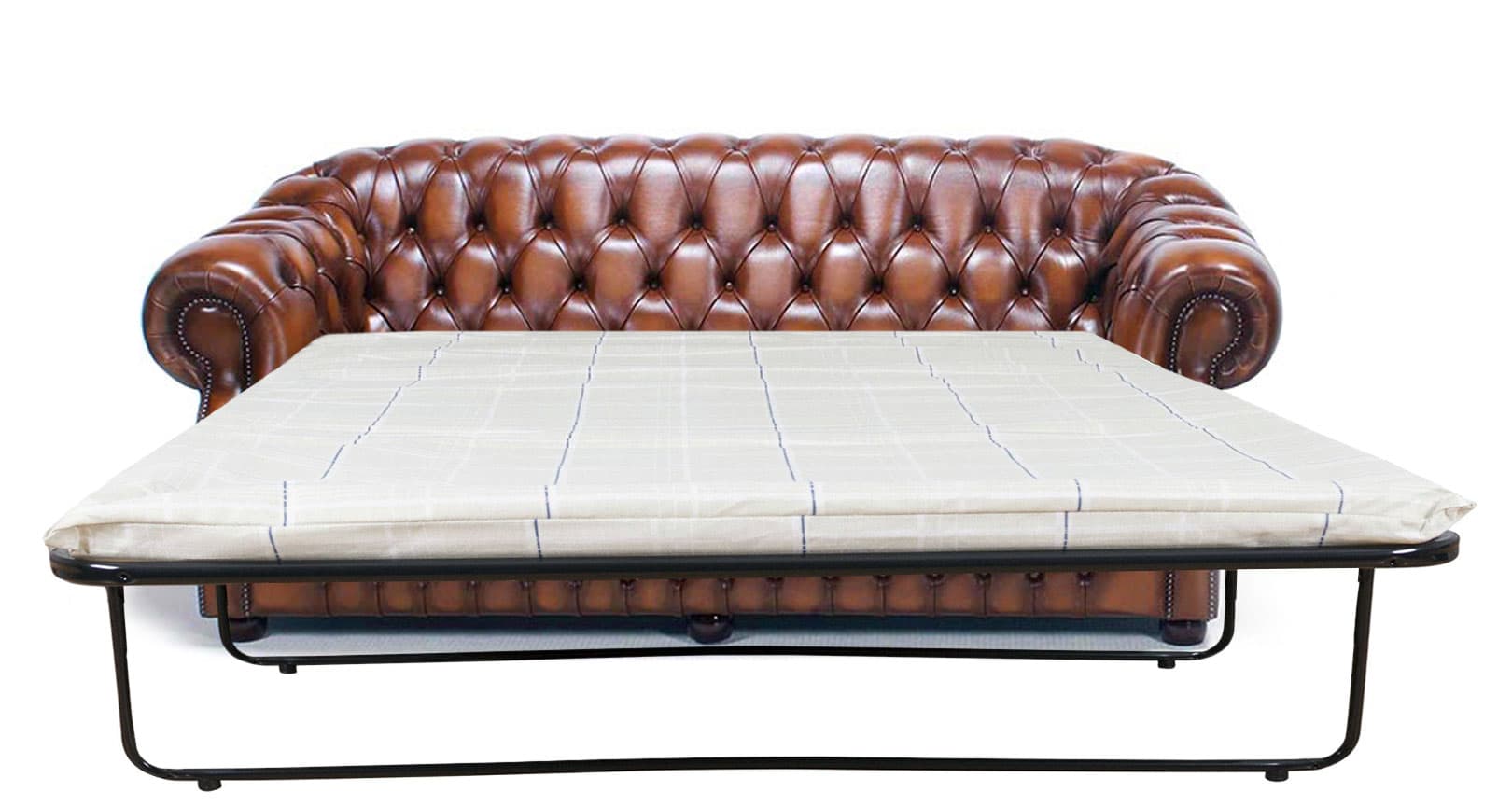 single leather sofa bed