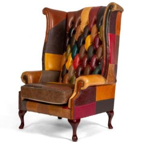 harlequin XXL highback chesterfield chair