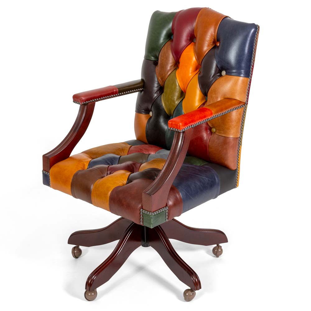 harlequin patchwork gainsborough chair