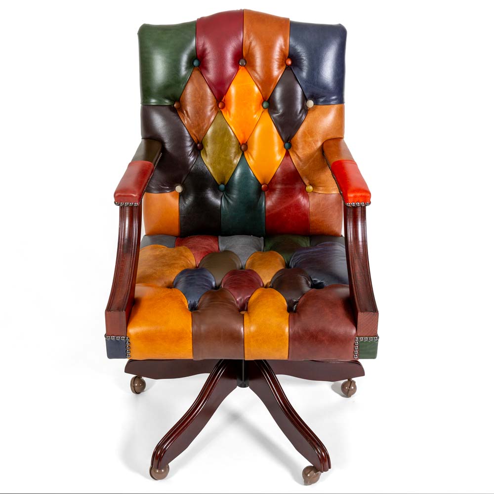 harlequin patchwork gainsborough chair