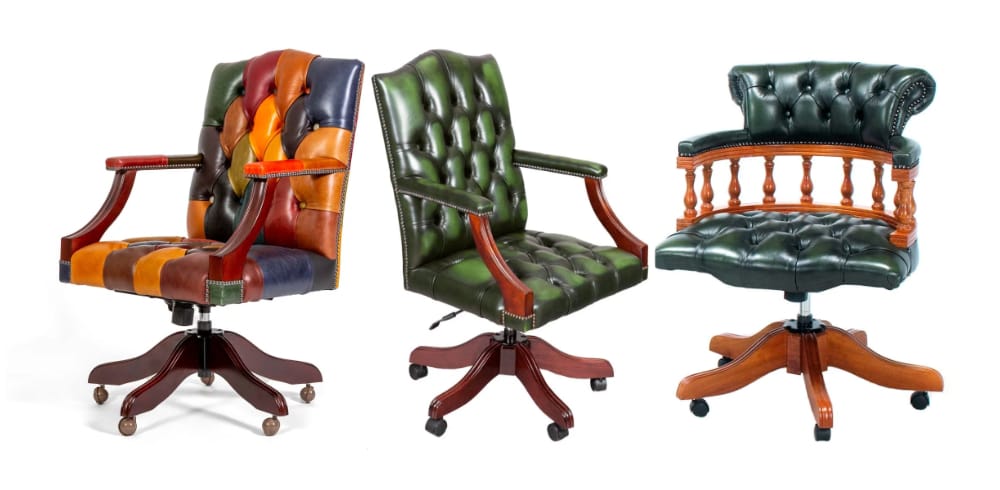 chasterfield office chairs